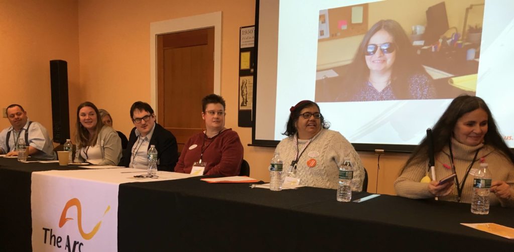 Coffee & Conversation Panelists talk about their experiences.